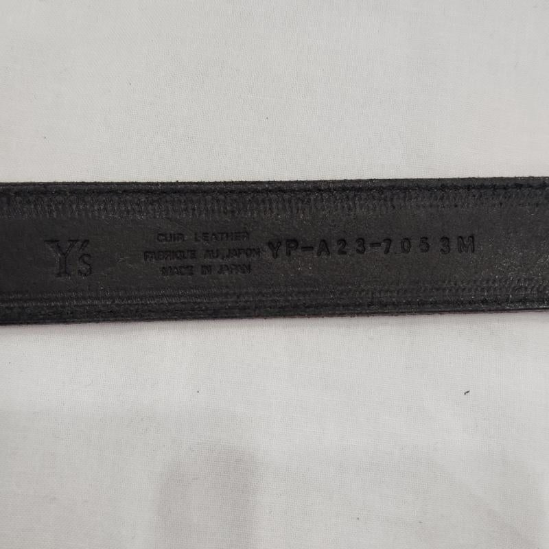 ワイズ Y s ベルト・バックル ベルト 日本製 ＹＰ－Ａ23-7053Ｍ レザーベルト - 黒 / ブラック / black レディース USED 古着 中古 50169917