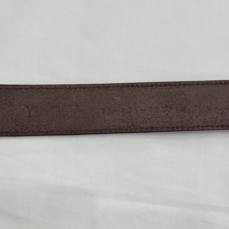 ワイズ Y s ベルト・バックル ベルト 日本製 ＹI-Ａ21-70571Ｍ レザーベルト - 茶 / ブラウン / brown レディース USED 古着 中古 50169918