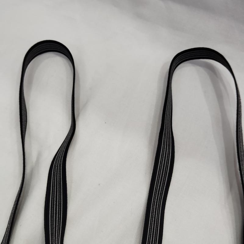 ワイズ Y s ファッション小物 サスペンダー ゴム式 ロゴエンボス サスペンダー - 白 / ホワイト / white X 黒 / ブラック / black メンズ USED 古着 中古 50169921