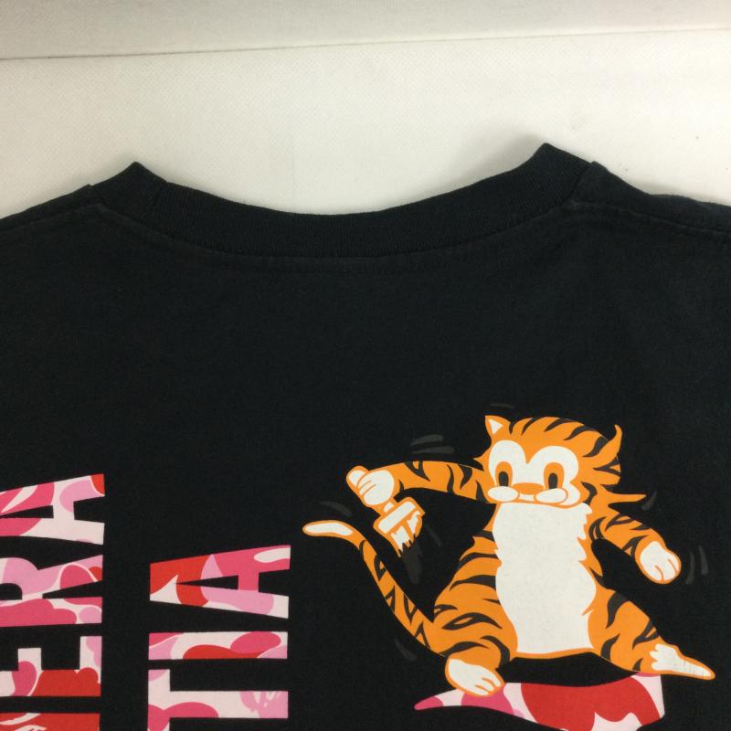 アベイシングエイプ A BATHING APE Tシャツ 半袖 a bathing ape Tシャツ　001TEG301016X タイガー M プリント 黒 / ブラック / black メンズ USED 古着 中古 50169926