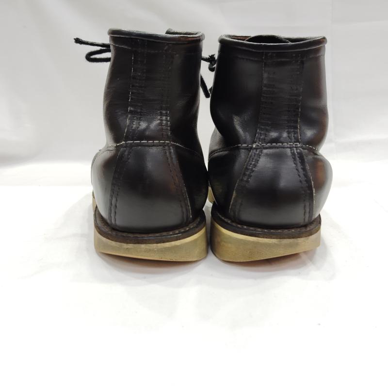 レッドウィング RED WING ブーツ 一般 刺繍羽タグ USA製 アイリッシュセッター ワーク ブーツ US：5 黒 / ブラック / black レディース USED 古着 中古 50169928
