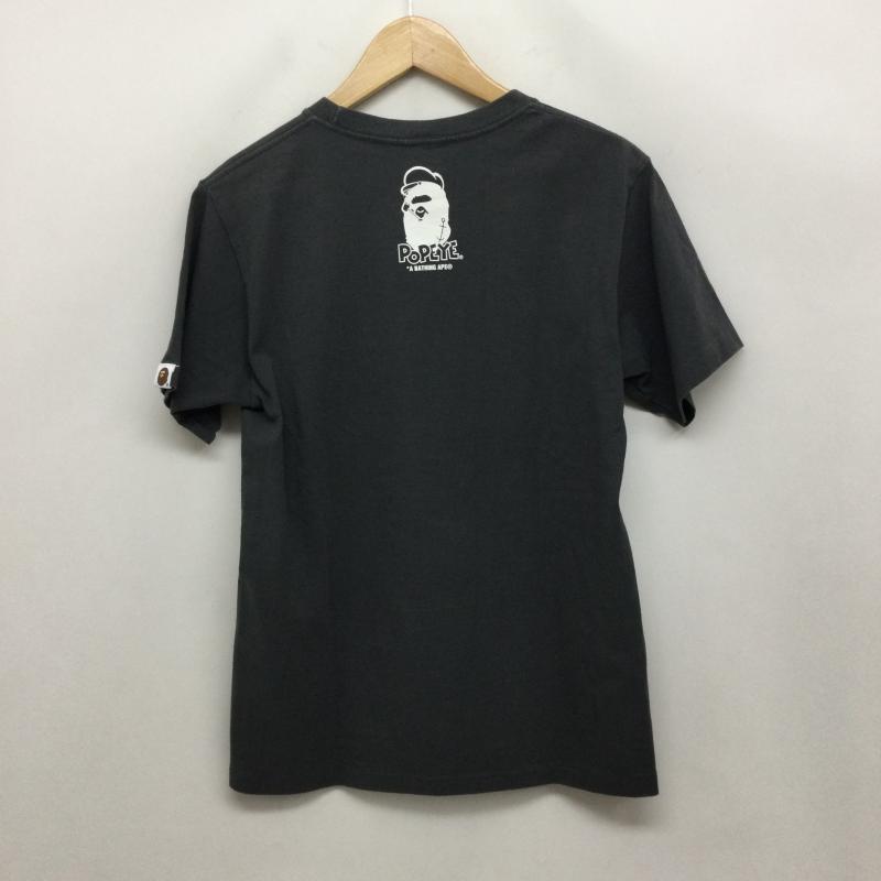 アベイシングエイプ A BATHING APE Tシャツ 半袖 a bathing ape Tシャツ　ポパイ S プリント 灰 / グレー / gray メンズ USED 古着 中古 50169929
