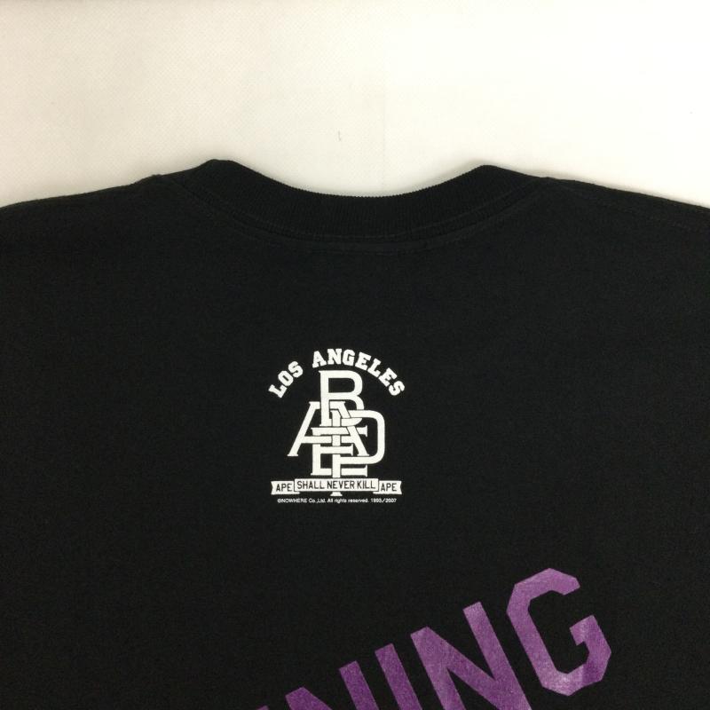 アベイシングエイプ A BATHING APE Tシャツ 半袖 a bathing ape Tシャツ　カレッジ M プリント 黒 / ブラック / black メンズ USED 古着 中古 50169932