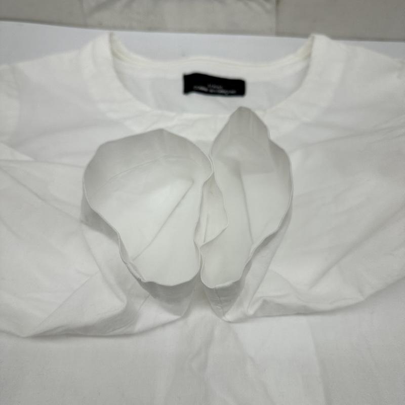 トリココムデギャルソン tricot COMME des GARSONS カットソー 長袖 00s コットン ロングスリーブ カットソー TB-020360 - 白 / ホワイト / white レディース USED 古着 中古 50169934