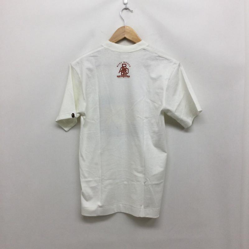アベイシングエイプ A BATHING APE Tシャツ 半袖 a bathing ape Tシャツ BABY MILO S プリント 白 / ホワイト / white メンズ USED 古着 中古 50169937