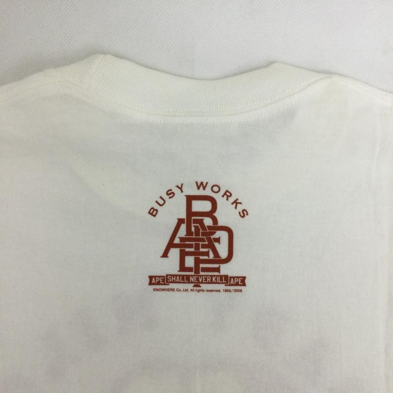 アベイシングエイプ A BATHING APE Tシャツ 半袖 a bathing ape Tシャツ BABY MILO S プリント 白 / ホワイト / white メンズ USED 古着 中古 50169937