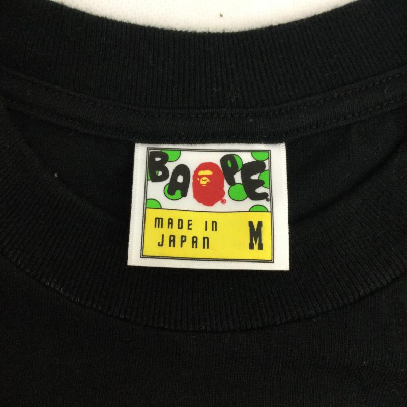 アベイシングエイプ A BATHING APE Tシャツ 半袖 a bathing ape Tシャツ BABY MILO M プリント 黒 / ブラック / black メンズ USED 古着 中古 50169939