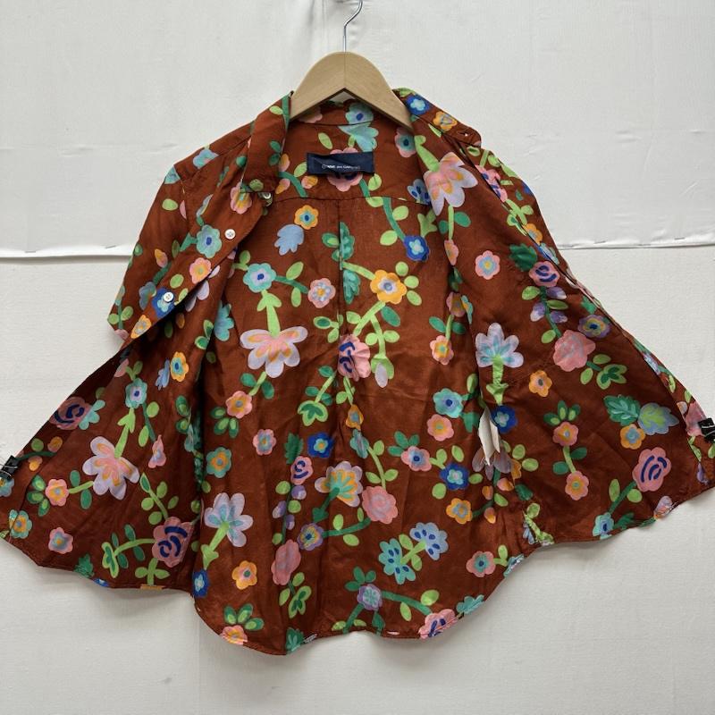コムデギャルソン COMME des GARCONS シャツ、ブラウス 半袖 90s 花柄 レーヨン 半袖 シャツ KX-019060 橙 / オレンジ / orange レディース USED 古着 中古 50169942
