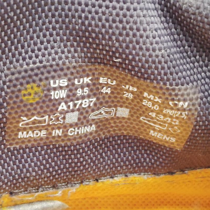 ティンバーランド Timberland ブーツ 一般 アイコン ロールトップ レザー アンド ファブリック ネイビー モノクロマチック ブーツ A1787 28.0cm 紺 / ネイビー / navy メンズ USED 古着 中古 50169945