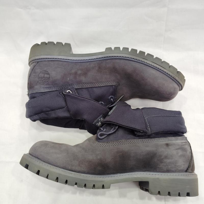 ティンバーランド Timberland ブーツ 一般 アイコン ロールトップ レザー アンド ファブリック ネイビー モノクロマチック ブーツ A1787 28.0cm 紺 / ネイビー / navy メンズ USED 古着 中古 50169945