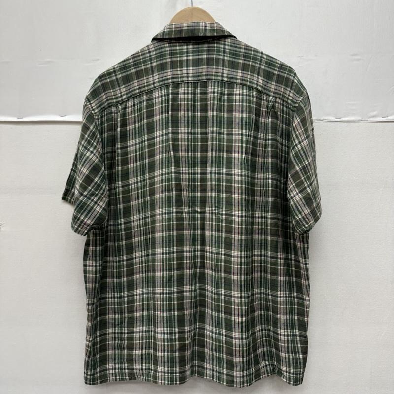ステューシー STUSSY シャツ、ブラウス 半袖 90s USA製 白タグ OLD STUSSY 半袖 チェック シャツ - 緑 / グリーン / green メンズ USED 古着 中古 50169946