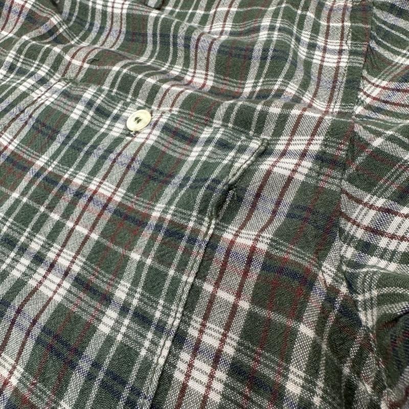 ステューシー STUSSY シャツ、ブラウス 半袖 90s USA製 白タグ OLD STUSSY 半袖 チェック シャツ - 緑 / グリーン / green メンズ USED 古着 中古 50169946