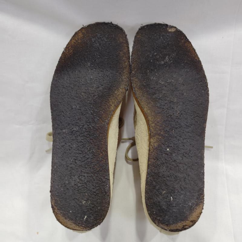 クラークス Clarks ブーツ 一般 END. Wallabee Boot Oxford Flowers フラワー ワラビーブーツ UK：4.5 レディース USED 古着 中古 50169949