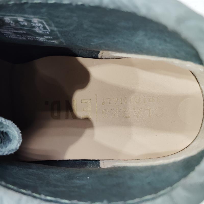 クラークス Clarks ブーツ 一般 END. Wallabee Boot Oxford Flowers フラワー ワラビーブーツ UK：5.5 レディース USED 古着 中古 50169950