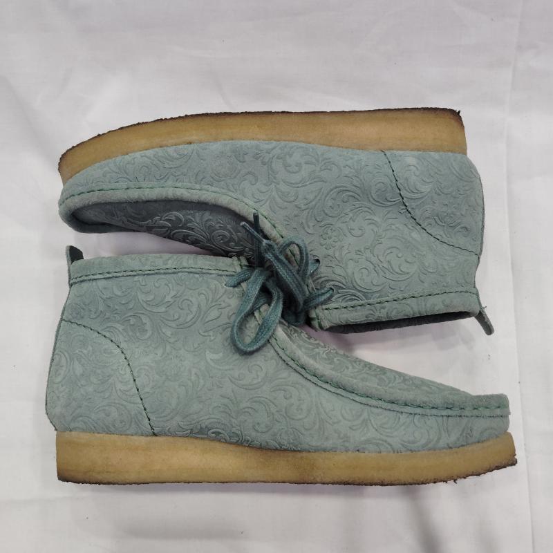 クラークス Clarks ブーツ 一般 END. Wallabee Boot Oxford Flowers フラワー ワラビーブーツ UK：5.5 レディース USED 古着 中古 50169950