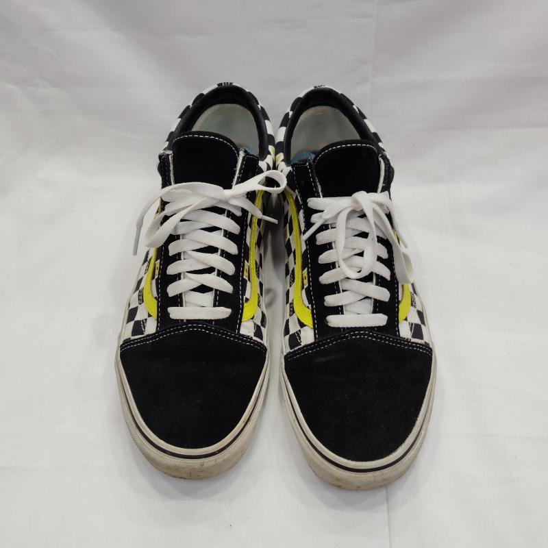 バンズ VANS スニーカー スニーカー SPONGEBOB OLD SKOOL OFF THE WALL オールドスクール スポンジボブ 28.0cm 白 / ホワイト / white X 黒 / ブラック / black メンズ USED 古着 中古 50169953