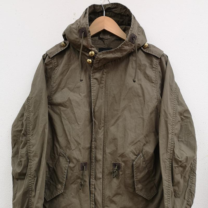 ステューシー STUSSY ジャケット、上着 ジャンパー、ブルゾン ミリタリー フード付き モッズ コート 仕様 フィールド ジャケット M カーキ / カーキ / khaki X カーキオリーブ / カーキオリーブ / メンズ USED 古着 中古 50169957
