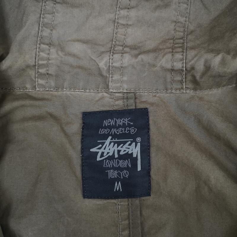 ステューシー STUSSY ジャケット、上着 ジャンパー、ブルゾン ミリタリー フード付き モッズ コート 仕様 フィールド ジャケット M カーキ / カーキ / khaki X カーキオリーブ / カーキオリーブ / メンズ USED 古着 中古 50169957