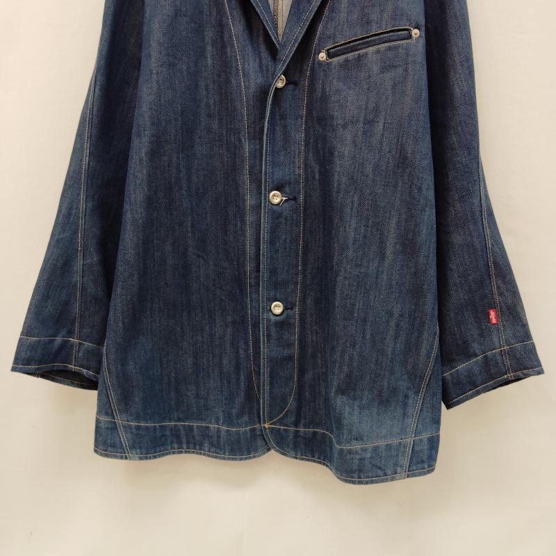 リーバイス Levi s ジャケット、上着 ジャケット、ブレザー リーバイス エンジニアードジーンズ デニム テーラード ジャケット L 水色 / ライトブルー / メンズ USED 古着 中古 50169962