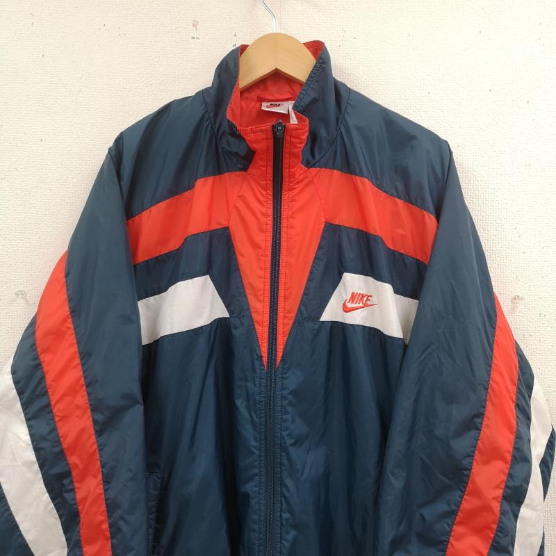 ナイキ NIKE ジャケット、上着 ジャンパー、ブルゾン 90s 銀タグ トリコロール クレイジーパターン 切り替え ナイロン ジャケット XL マルチカラー / マルチカラー / multicolor メンズ USED 古着 中古 50169963