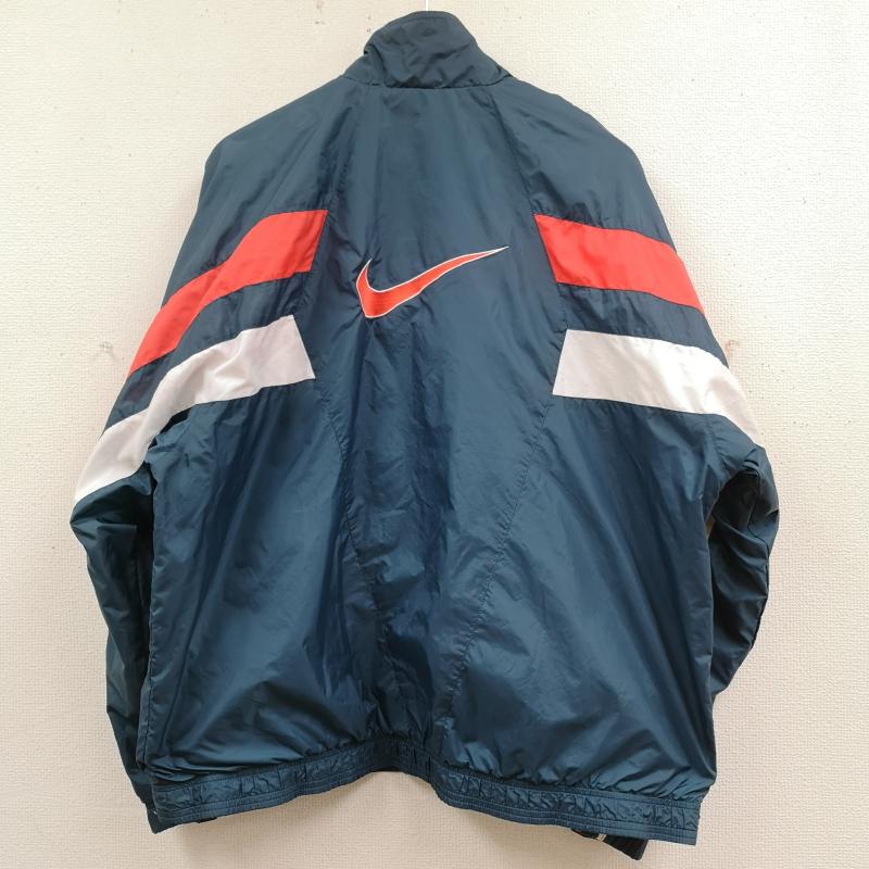 ナイキ NIKE ジャケット、上着 ジャンパー、ブルゾン 90s 銀タグ トリコロール クレイジーパターン 切り替え ナイロン ジャケット XL マルチカラー / マルチカラー / multicolor メンズ USED 古着 中古 50169963