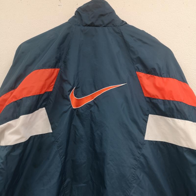 ナイキ NIKE ジャケット、上着 ジャンパー、ブルゾン 90s 銀タグ トリコロール クレイジーパターン 切り替え ナイロン ジャケット XL マルチカラー / マルチカラー / multicolor メンズ USED 古着 中古 50169963