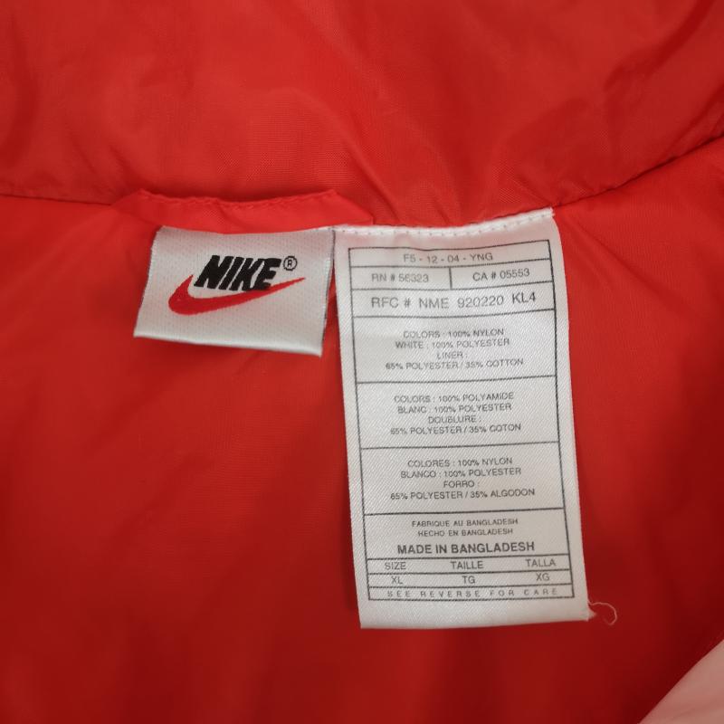 ナイキ NIKE ジャケット、上着 ジャンパー、ブルゾン 90s 銀タグ トリコロール クレイジーパターン 切り替え ナイロン ジャケット XL マルチカラー / マルチカラー / multicolor メンズ USED 古着 中古 50169963