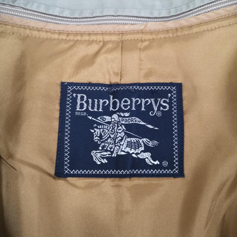 バーバリーズ BURBERRYS コート コート一般 ノバチェック ライナー付き 比翼仕立て ステンカラー コート ベージュ / ベージュ / beige メンズ USED 古着 中古 50169966