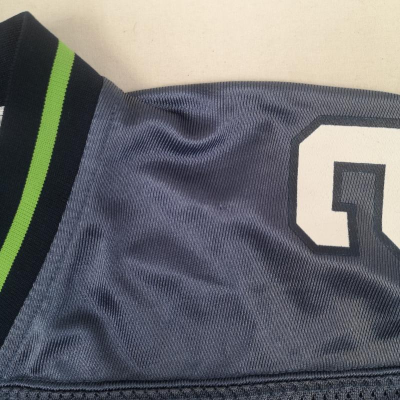 リーボック Reebok カットソー 半袖 NFL シアトル シーホークス Seattle Seahawks アメリカン フットボール ゲーム シャツ ユニフォーム XL 水色 / ライトブルー / X 紺 / ネイビー / navy メンズ USED 古着 中古 50169968