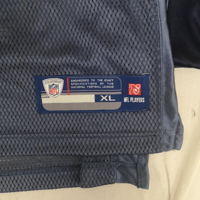 リーボック Reebok カットソー 半袖 NFL シアトル シーホークス Seattle Seahawks アメリカン フットボール ゲーム シャツ ユニフォーム XL 水色 / ライトブルー / X 紺 / ネイビー / navy メンズ USED 古着 中古 50169968