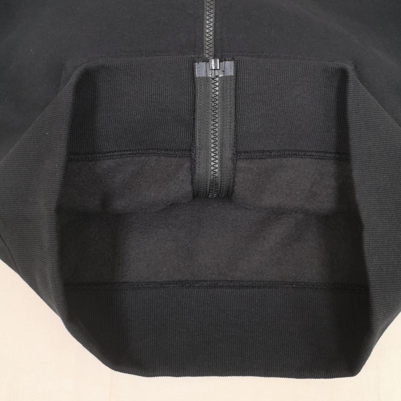 ザノースフェイス THE NORTH FACE パーカー 長袖 リアビュー フルジップ フーディ 裏起毛 スウェット パーカー M 黒 / ブラック / black X 白 / ホワイト / white レディース USED 古着 中古 50169969