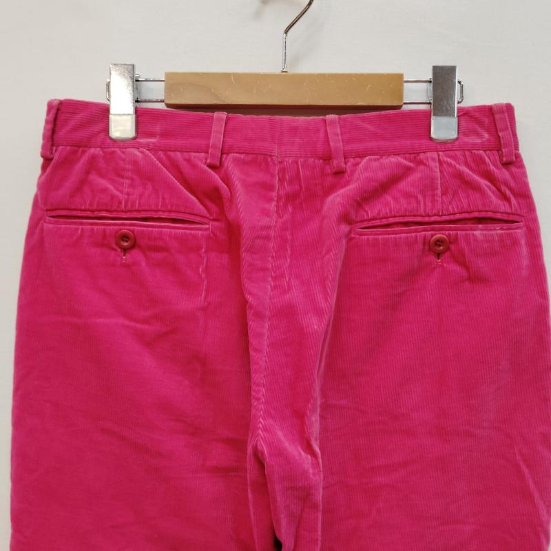 エルメス HERMES パンツ スラックス ヴィンテージ コーデュロイ パンツ ストレッチ 48 マゼンタ / マゼンタ / レディース USED 古着 中古 50169972