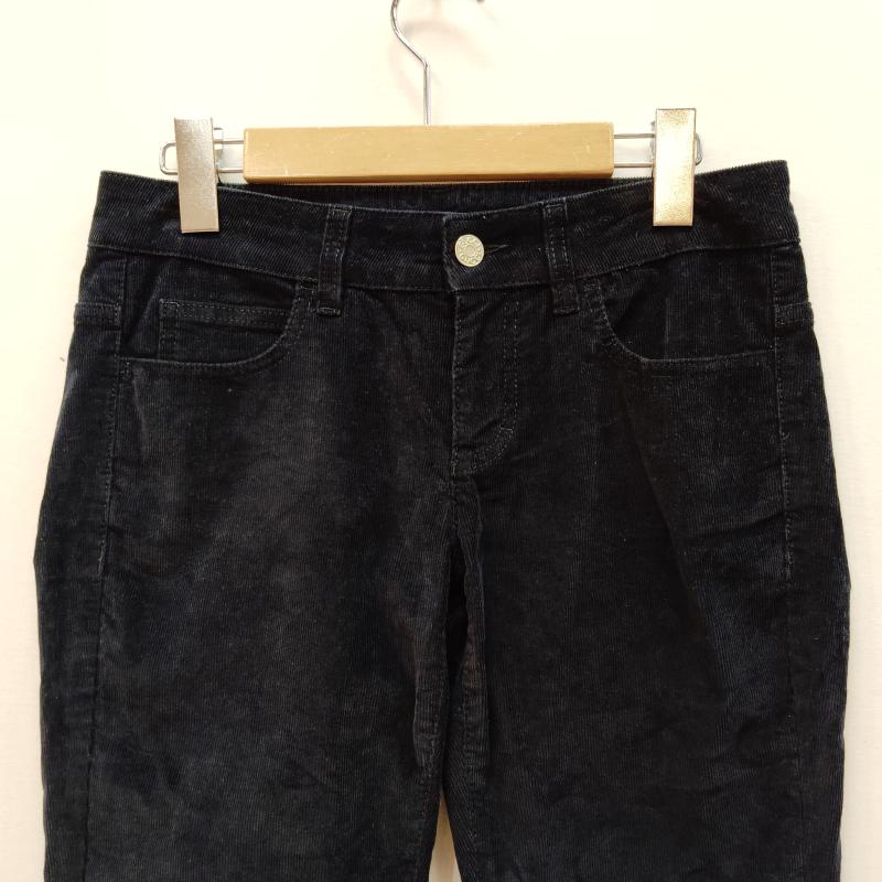 グッチ GUCCI パンツ スラックス コーデュロイ パンツ GUCCI インターロッキング GG ロゴ 刺繍 38 紺 / ネイビー / navy レディース USED 古着 中古 50169974