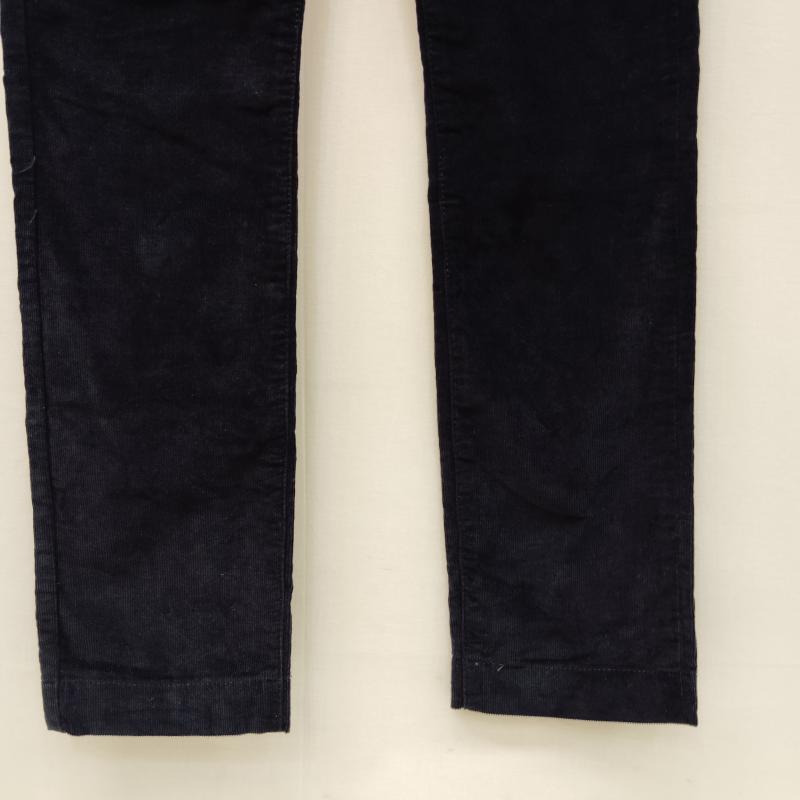 グッチ GUCCI パンツ スラックス コーデュロイ パンツ GUCCI インターロッキング GG ロゴ 刺繍 38 紺 / ネイビー / navy レディース USED 古着 中古 50169974