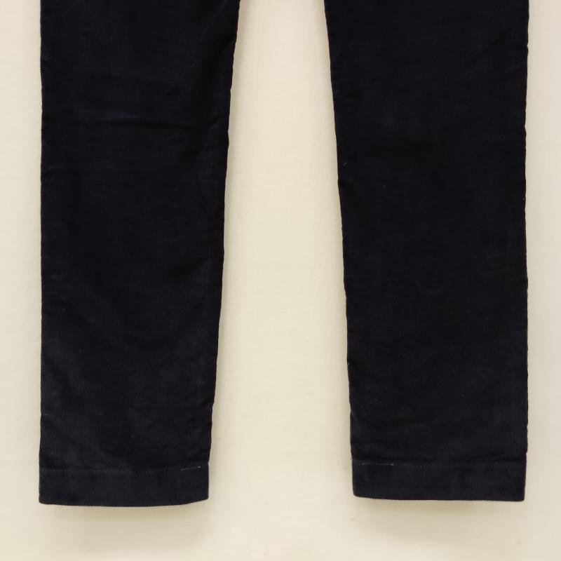 グッチ GUCCI パンツ スラックス コーデュロイ パンツ GUCCI インターロッキング GG ロゴ 刺繍 38 紺 / ネイビー / navy レディース USED 古着 中古 50169974