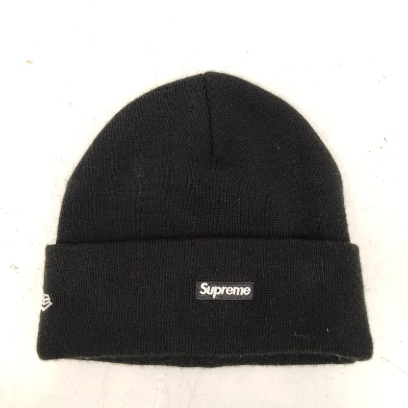 シュプリーム Supreme 帽子 ニット帽 New Era コラボ 25AW Tribal S Logo Beanie - 黒 / ブラック / black X 白 / ホワイト / white メンズ USED 古着 中古 50169976