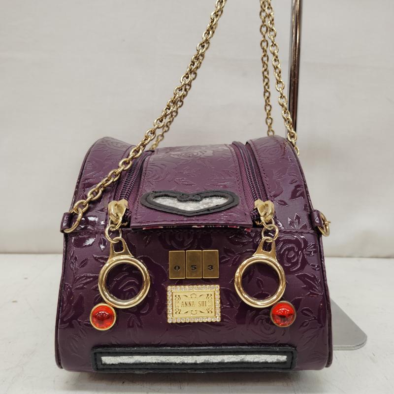 アナスイ ANNASUI ハンドバッグ ハンドバッグ モーターカー 車型 ショルダー バッグ ハンド バッグ 数量限定 - 紫 / パープル / purple レディース USED 古着 中古 50169979