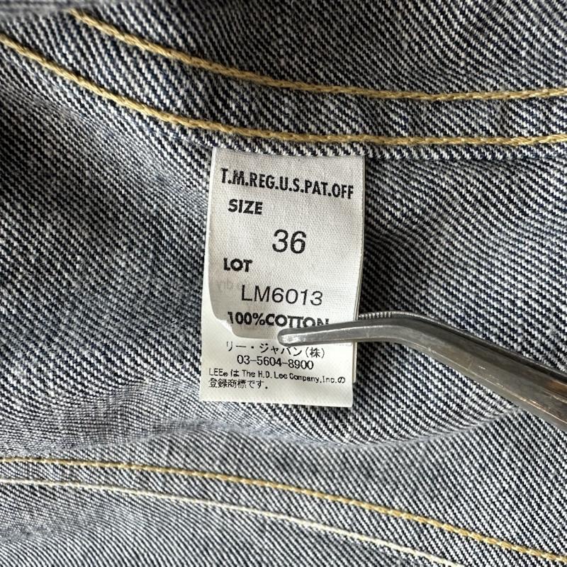 リー Lee ジャケット、上着 ジャンパー、ブルゾン 40s 復刻 101J デニム ジャケット LM6013 36 インディゴ / インディゴ / Indigo メンズ USED 古着 中古 50169985