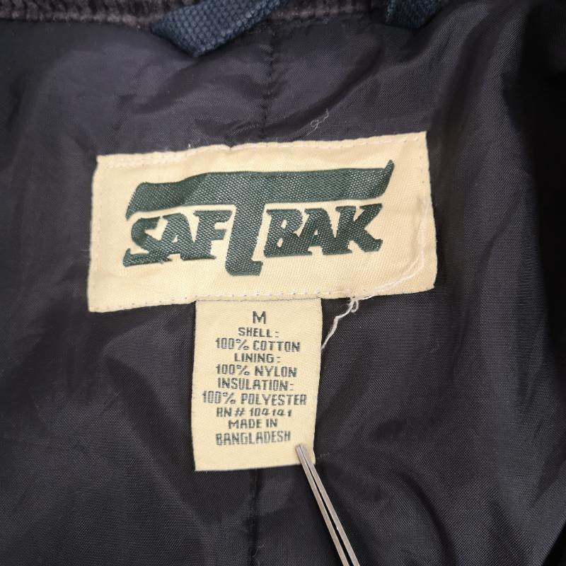 古着 USED ジャケット、上着 ジャンパー、ブルゾン SAFTBAK サフトバック 襟コーデュロイ ダック ワーク ジャケット M 紺 / ネイビー / navy メンズ USED 古着 中古 50169987