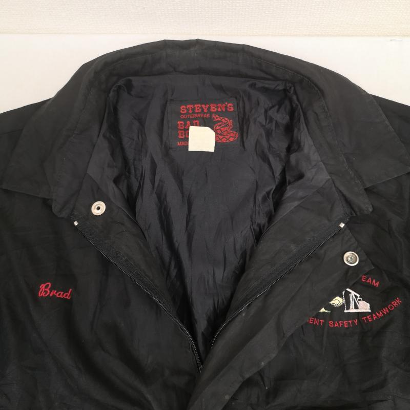 古着 USED ジャケット、上着 ジャンパー、ブルゾン STEVEN S BAD BOYS USA製 ミリタリー ワーク ジャケット スイング トップ L 黒 / ブラック / black メンズ USED 古着 中古 50169990