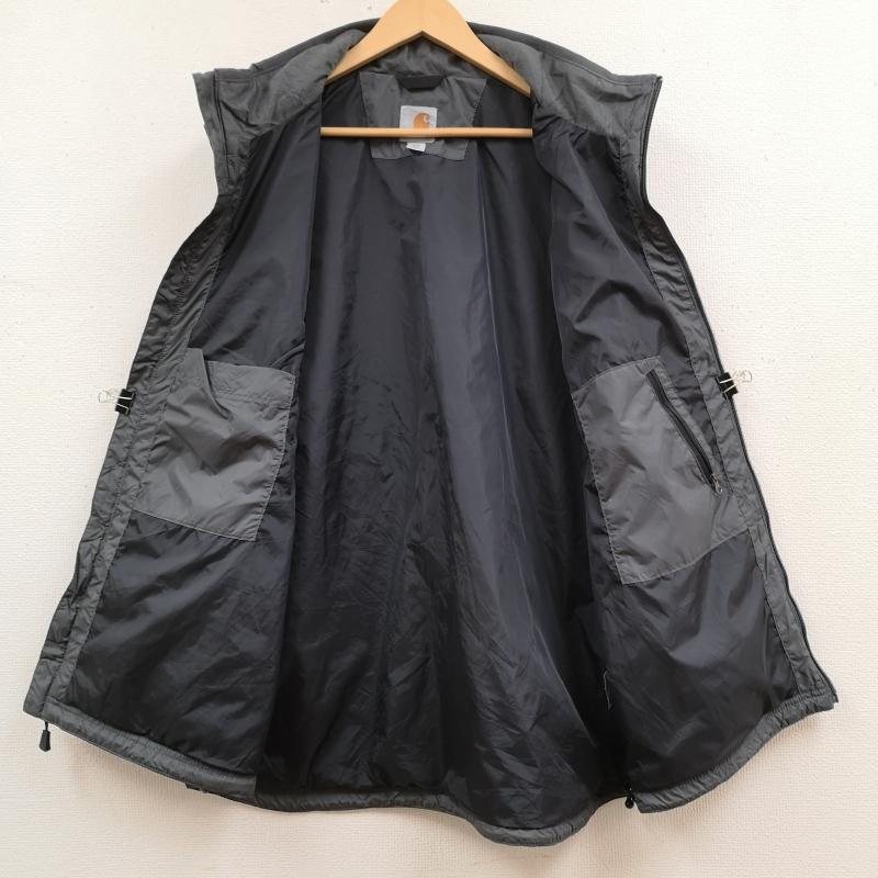 カーハート Carhartt ベスト ベスト 軽量 中綿 ナイロン Gilliam Vest ギリアム ベスト 102286 XXL 灰 / グレー / gray メンズ USED 古着 中古 50169993