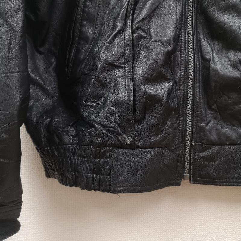 古着 USED ジャケット、上着 レザージャケット OUTBROOK アウトブルック 本革 レザー ジャケット M 黒 / ブラック / black メンズ USED 古着 中古 50170000