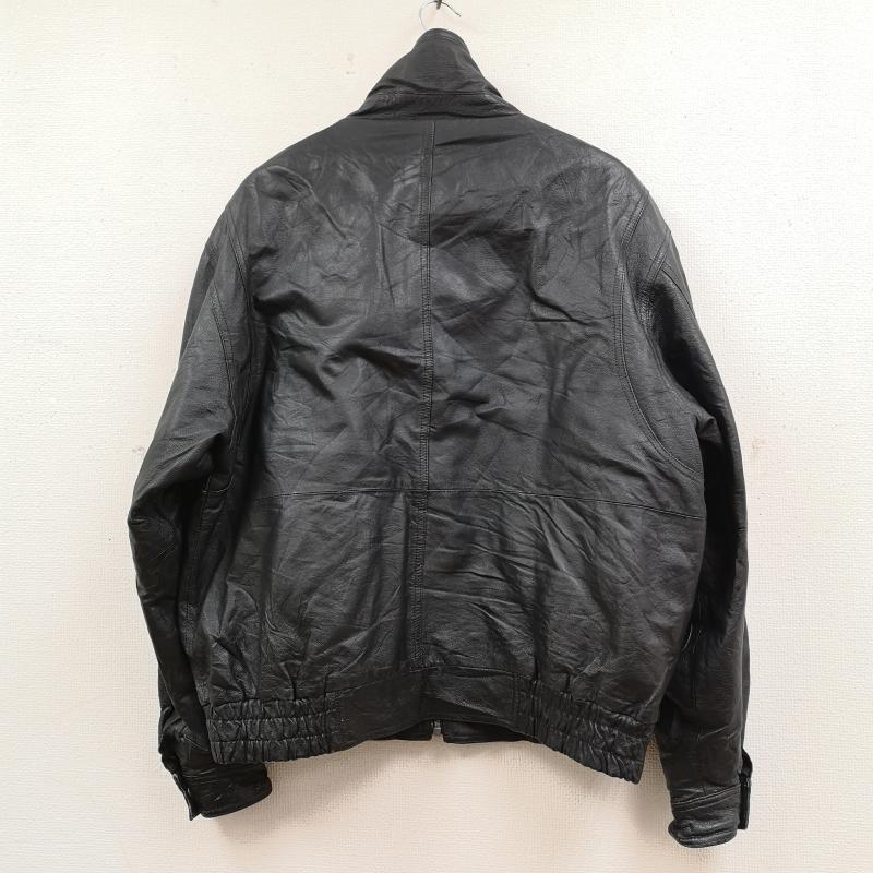 古着 USED ジャケット、上着 レザージャケット OUTBROOK アウトブルック 本革 レザー ジャケット M 黒 / ブラック / black メンズ USED 古着 中古 50170000
