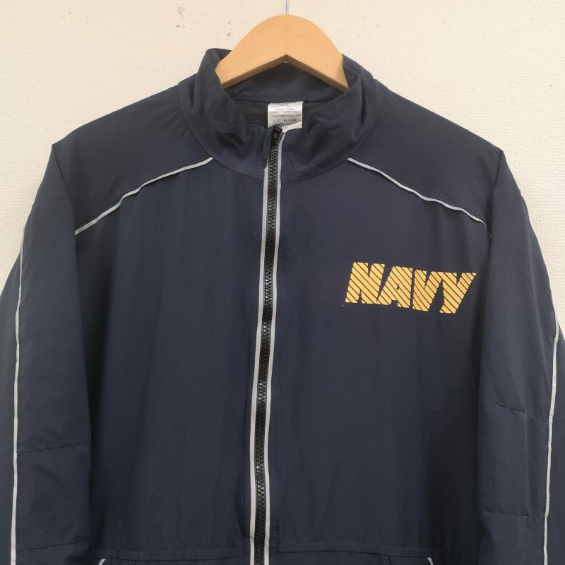 古着 USED ジャケット、上着 ジャンパー、ブルゾン U.S. NAVY USA製 アメリカ 海軍 フィジカル フィットネス ランニング ミリタリー ジャケット M 紺 / ネイビー / navy メンズ USED 古着 中古 50170001