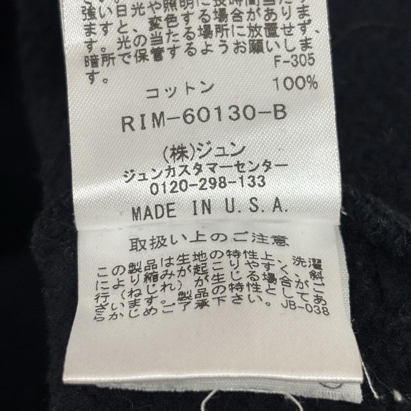 リチャードソン RICHARDSON トレーナー 長袖 USA製 切替し スウェット トレーナー 長袖 S 黒 / ブラック / black メンズ USED 古着 中古 50170008