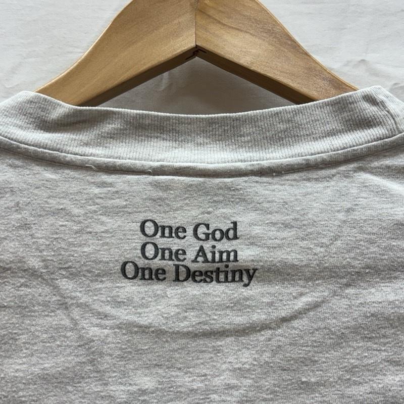 チャンピオン Champion Tシャツ 長袖 00年代 00s MARCUS GARVEY マーカスガーベイ クルーネック ロンT 長袖 Tシャツ M メンズ USED 古着 中古 50170010
