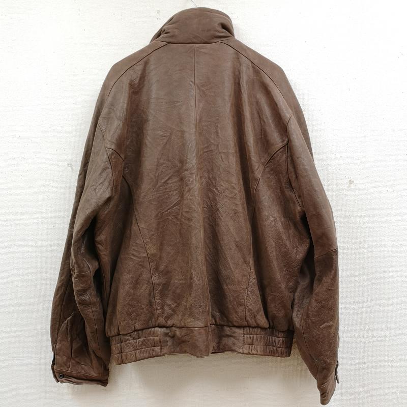 古着 USED ジャケット、上着 レザージャケット WILSONS LEATHER ウィルソンズ レザー 本革 リアルレザー ボンバー ジャケット XL 茶 / ブラウン / brown メンズ USED 古着 中古 50170012