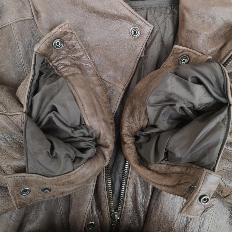 古着 USED ジャケット、上着 レザージャケット WILSONS LEATHER ウィルソンズ レザー 本革 リアルレザー ボンバー ジャケット XL 茶 / ブラウン / brown メンズ USED 古着 中古 50170012
