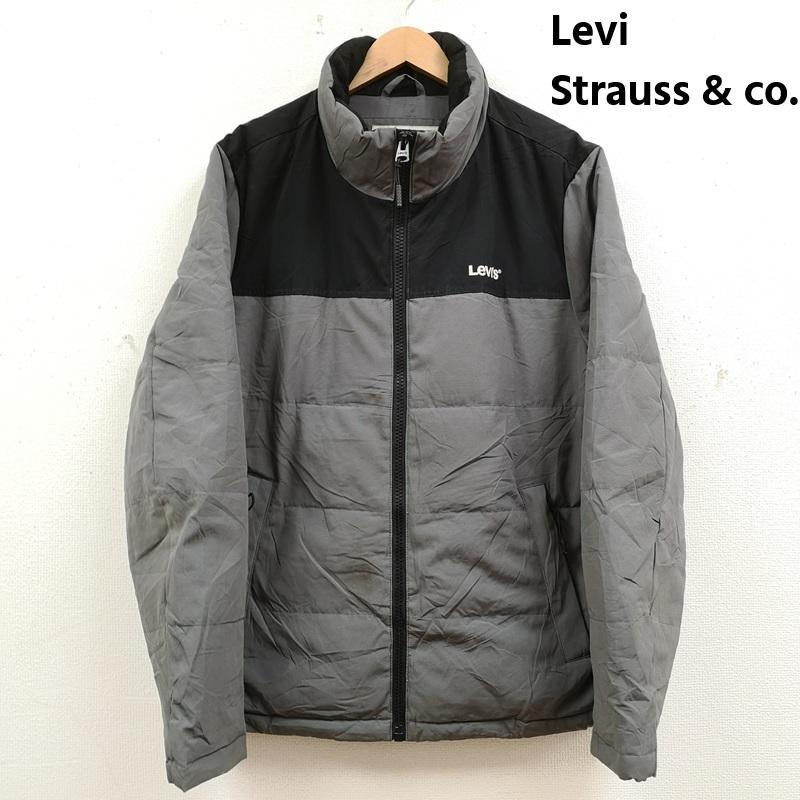リーバイストラウスアンドコー Levi Strauss & co. ジャケット、上着 ジャンパー、ブルゾン アークティック クロス レトロ バブル 中綿 パファー ジャケット 黒 / ブラック / black X 灰 / グレー / gray メンズ USED 古着 中古 50170016