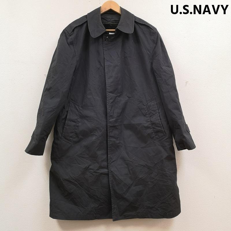 古着 USED コート コート一般 U.S.NAVY アメリカ 海軍 ボア ライナー付き オール ウェザー コート 40 紺 / ネイビー / navy メンズ USED 古着 中古 50170017
